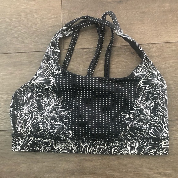 🍋 Lululemon Energy Bra Sz. 4 - Picture 3 of 4